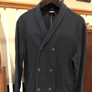 Hugo Boss double breasted sweater/slim fit XL